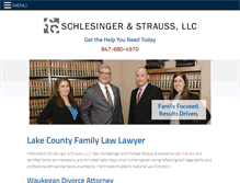 Tablet Screenshot of illinois-family-lawyer.com